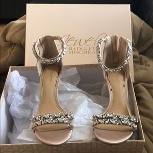 Jewel Badgley Mischka Caroline heels-never worn!